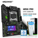 MACHINIST X99 Motherboard Combo Kit Xeon E5 2680 V4 CPU LGA 2011-3 Processor 16GB DDR4 RAM Memory NVME M.2 WIFI USB 3.0 MR9A PRO